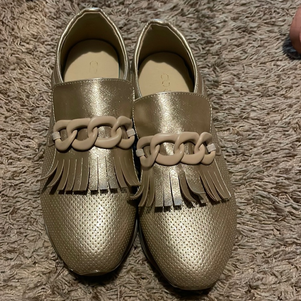 Coconuts by Matisse gold sneaker